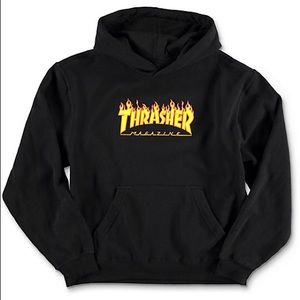 Black Thrasher Size Small Sweatshirt